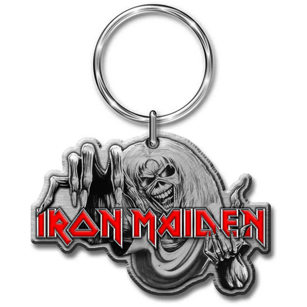 Iron Maiden - The Number Of The Beast Schlüsselring - Silberfarben